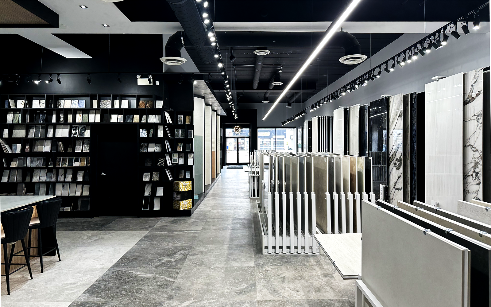 Commercial showroom fit-out — Oakden Design & Build